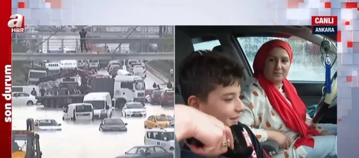 A Haber selin vurduğu Ankara’da! Yollarda kalan vatandaşlar A Haber ekranlarından isyan etti: 2,5 saattir buradayız