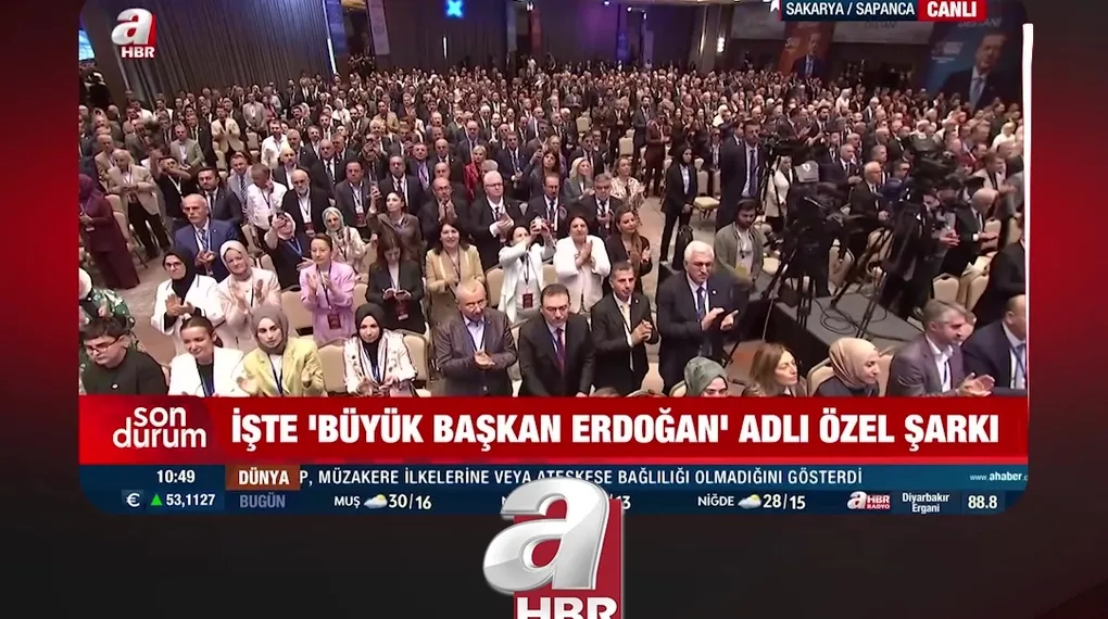 BAŞKAN ERDOĞAN'A 25. YIL SÜRPRİZİ