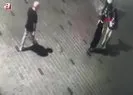 Taksim’deki gasp anı kameradaa