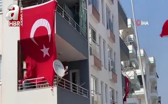 Şehit ateşi Mersin’e düştü