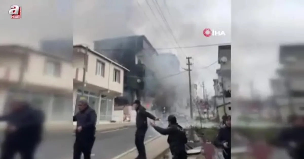Tekirdağ'da doğal gaz patlaması!
