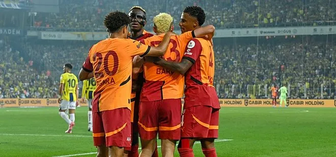 Galatasaray deplasmanda Fenerbahçe’yi mağlup etti