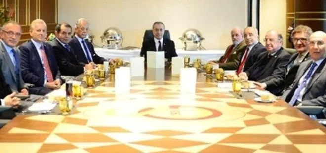 Galatasaray’da başkanlar buluştu