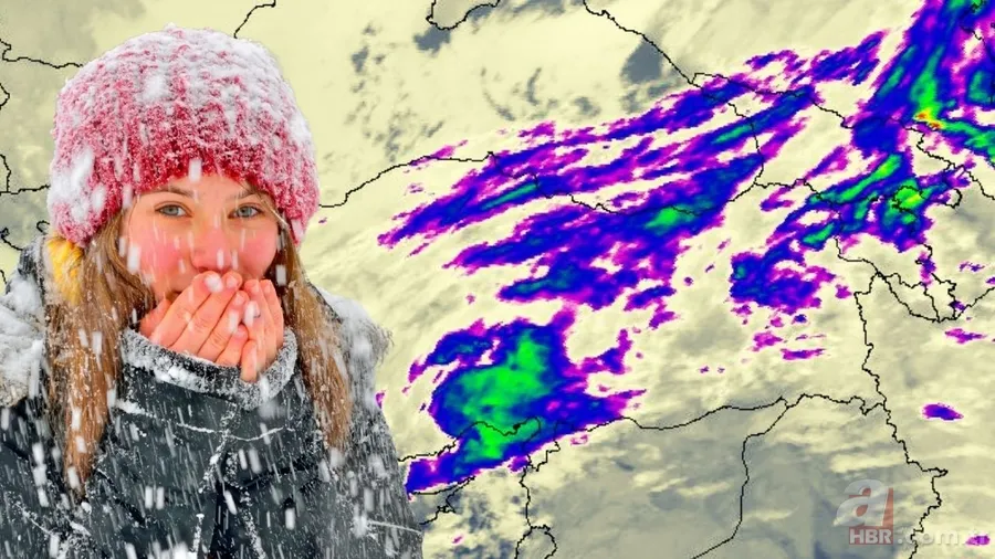 19 il için sarı alarm: İstanbul'da beklenen kar bugün başladı! Kaç gün sürecek? 1