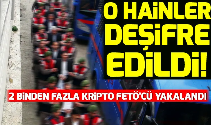 2 binden fazla kripto FETÖcü yakalandı!