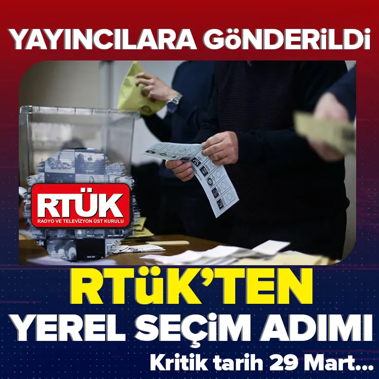 RTÜKten yerel seçimlere ilişkin flaş adım
