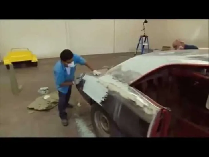1969 model Camaro aracın son hali hayran bıraktı! Hurdalıktan satın almıştı