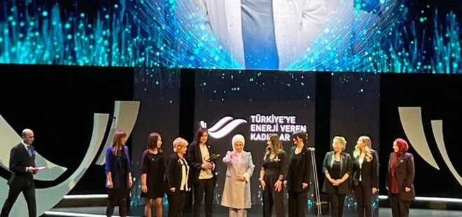 Emine Erdoğan’ın katılımıyla Türkiye’nin enerji veren kadınları ödüllendirildi