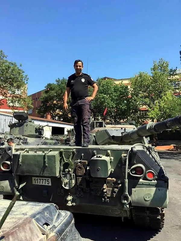 Şehit polisin duygulandıran paylaşımı - 1