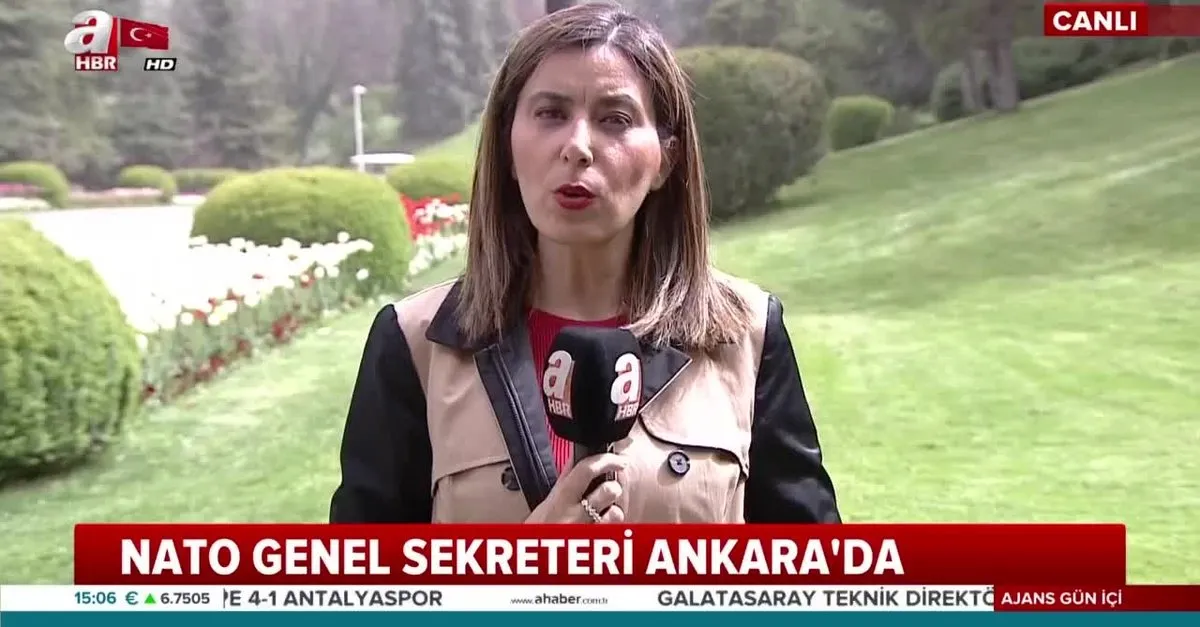 NATO Genel Sekreteri Ankara'da