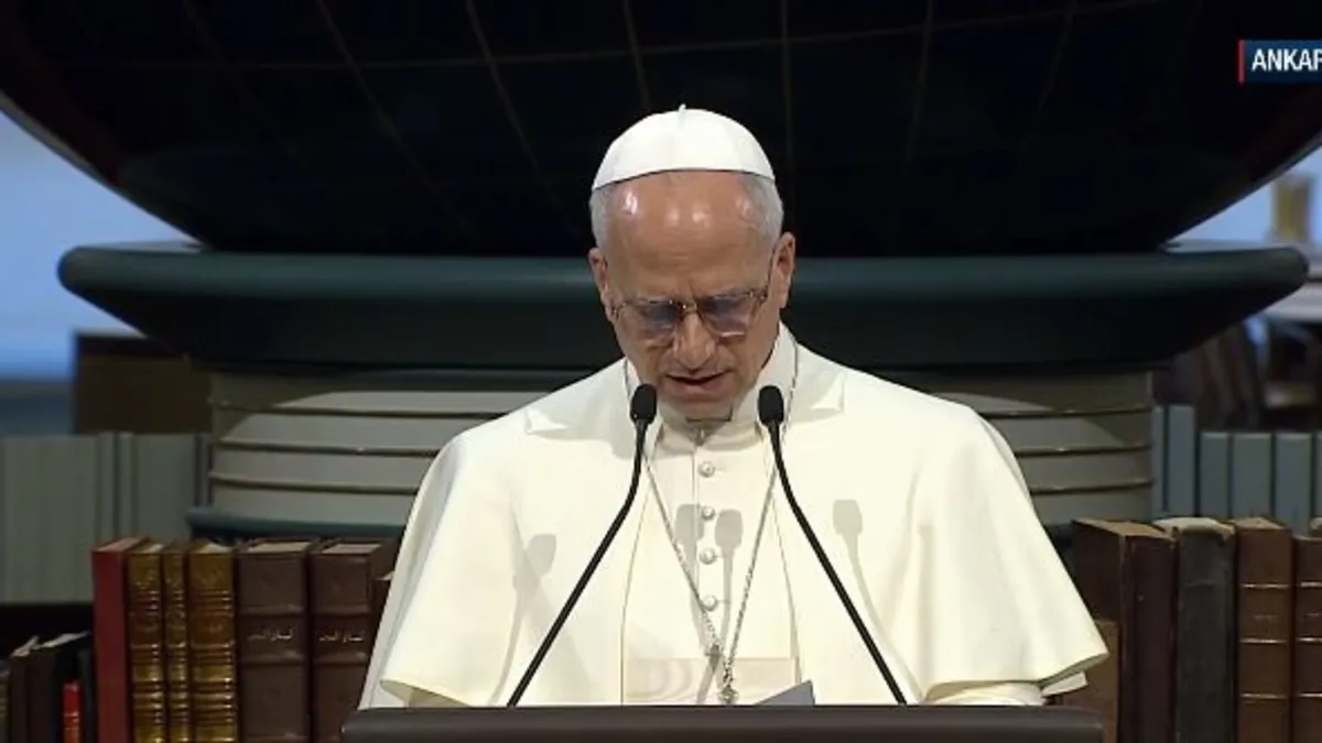 Papa 14. Leo: Türkler harika geçmişe sahip