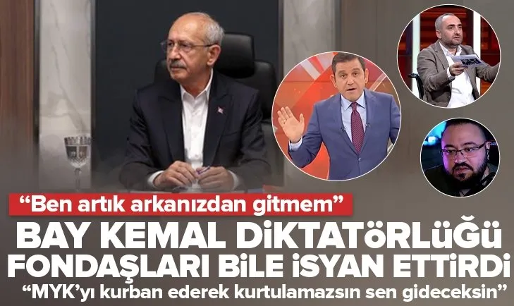 Kılıçdaroğlu’na isyan: Ben artık arkanızdan gitmem