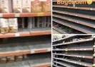 Koronavirüsü duyan markete koştu! İstanbul ve İzmirde raflar boşaltıldı |Video