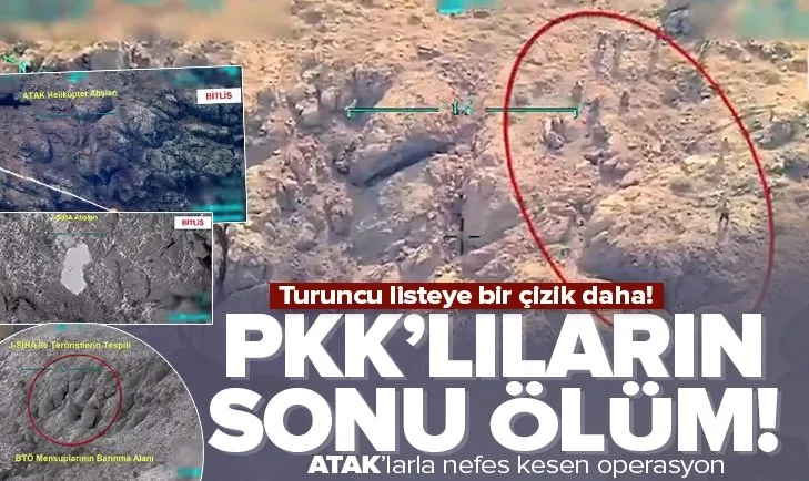 Turuncu kategorideki PKK’lı öldürüldü