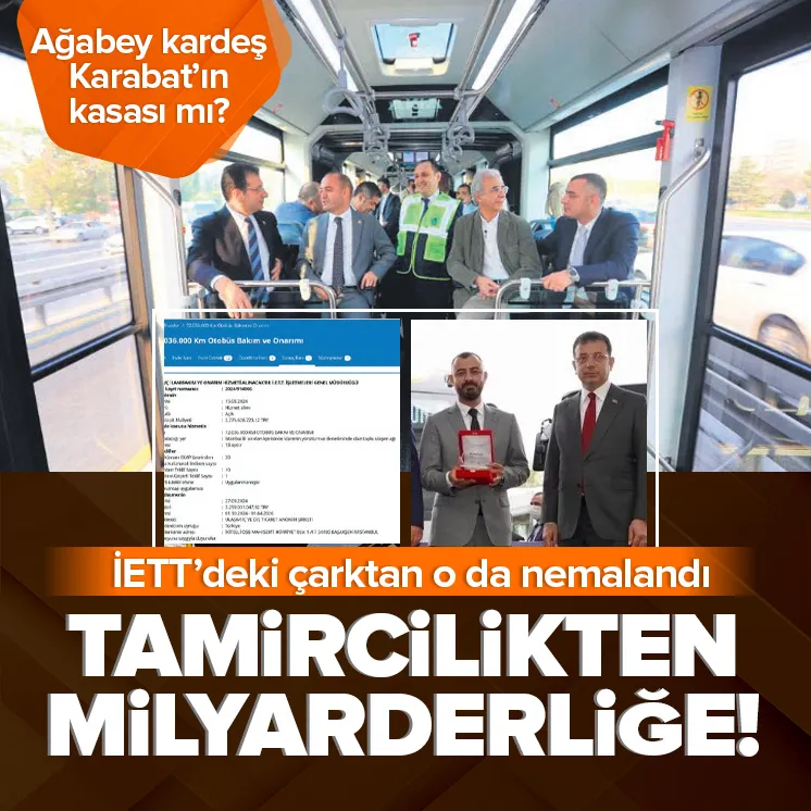 İETT’deki çarktan nemalandı milyarder oldu