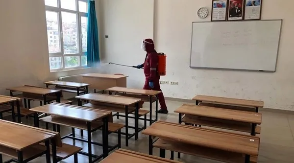 Çorum’da yüz yüze eğitime koronavirüs engeli! Ara verildi