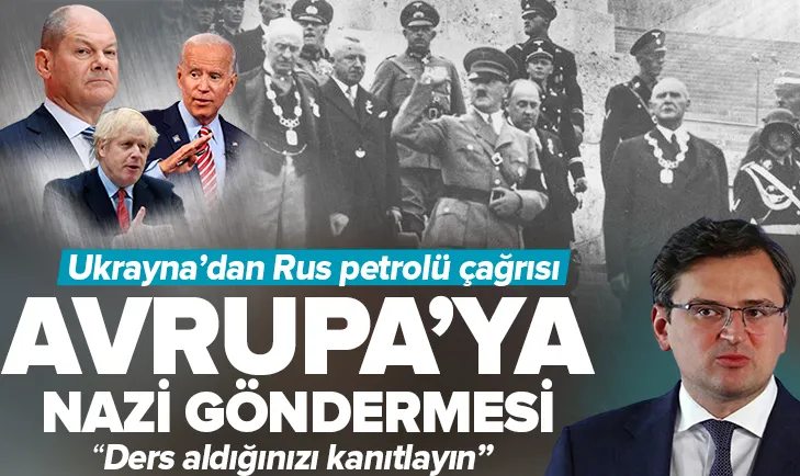 Ukraynadan Avrupaya Nazi göndermesi