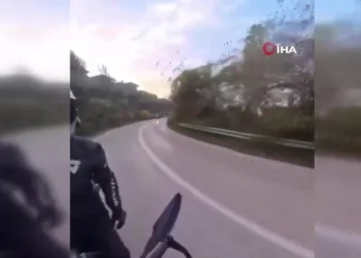 Saniyelerle ölümden kurtuldu