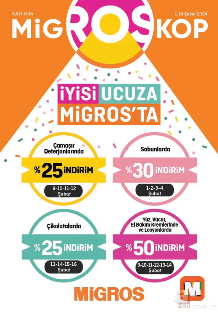 YÜZLERCE ÜRÜN İNDİRİMDE! Migros 10 Şubat indirim kataloğu yayında! İşte tüm ucuz ürünler ve fiyatları… 16