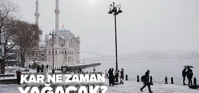 İstanbul’a kar yağacak mı? Meteoroloji’den 5 günlük açıklama | Hangi illerde kar bekleniyor?