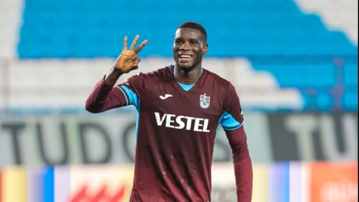 Trabzon'da Paul Onuachu fırtınası! Alev alev yandı: 17 dakikada 3 gol 1 asist