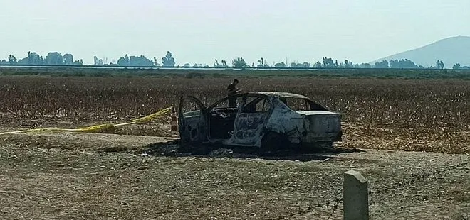 Adana’da vahşet! Yanan otomobilden ceset çıktı