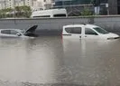 Ankara’da yollar adeta havuza döndü!