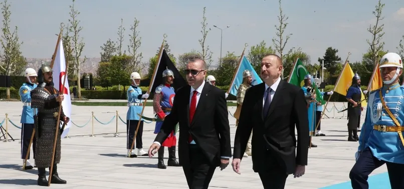 Azerbaycan Cumhurbaşkanı İlham Aliyev'den Başkan Erdoğan’a doğalgaz keşfi için tebrik