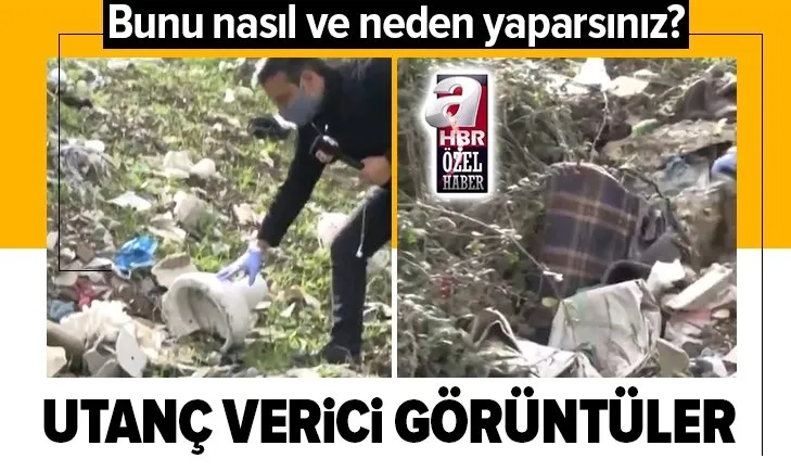 Bursa’daki Nilüfer Çayı kirliliğe teslim oldu! Utanç verici görüntüler