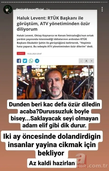 Deniz Akkaya Haluk Levent'i ikinci kez bombaladı! Dolandırdığı kişileri açıkladı: Söz artık mağdurlarda 7