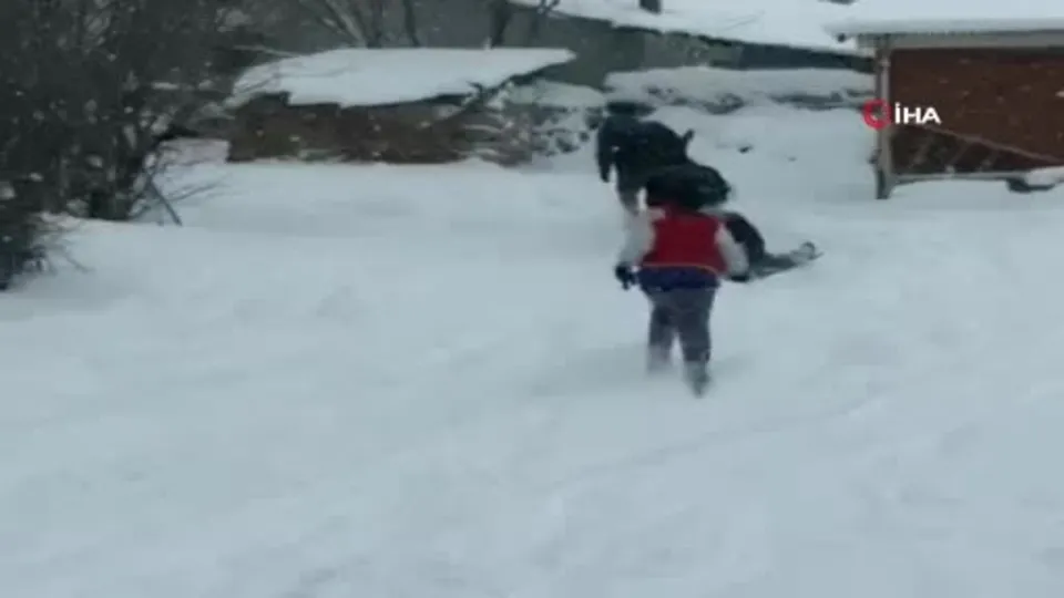 Karın tadını çocuklar çıkardı!