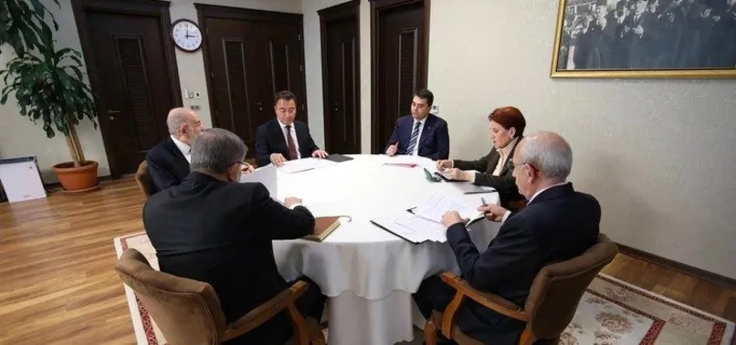 7'li koalisyonun vekil pazarlığı! Saadet Partisi, Deva Partisi, Gelecek Partisi ve Demokrat Parti CHP listelerinden girecek