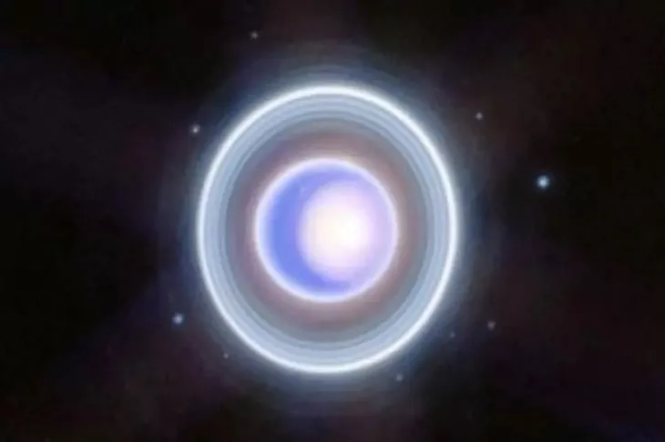 NASA Uranüs’ün göz kamaştırıcı yeni görüntülerini paylaştı! İşte James Webb Uzay Teleksobu’na yansıyan görüntüler…