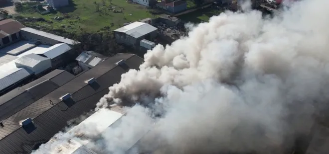 Eyüpsultan'da korkutan yangın!