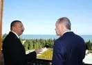 Başkan Erdoğan Aliyev ile görüştü