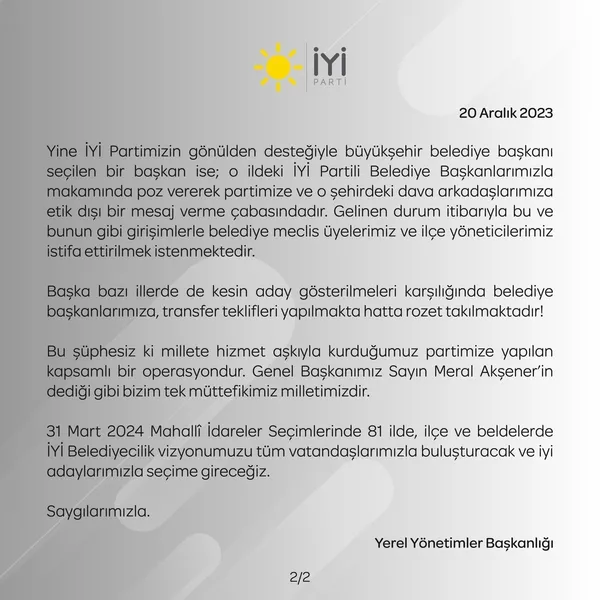İYİ Parti CHP'nin operasyonunu resmen itiraf etti! Özel ve İmamoğlu'na çok ağır gönderme - 6