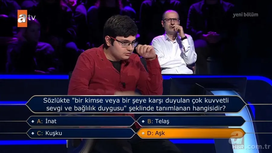 Milyoner'de ilginç anlar! Genç yarışmacı tarih sorusunda şoku yaşadı | Ödül çekini almadan gidiyordu... 7