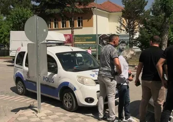 Tavşanlı'da bankada gergin anlar