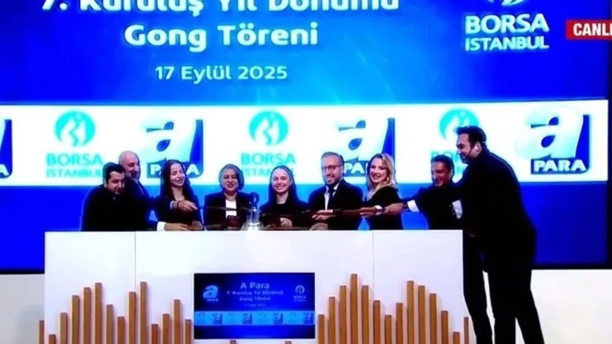 Borsa İstanbul’da gong A Para için çaldı!