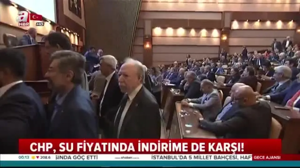 CHP, suda indirime karşı çıktı!