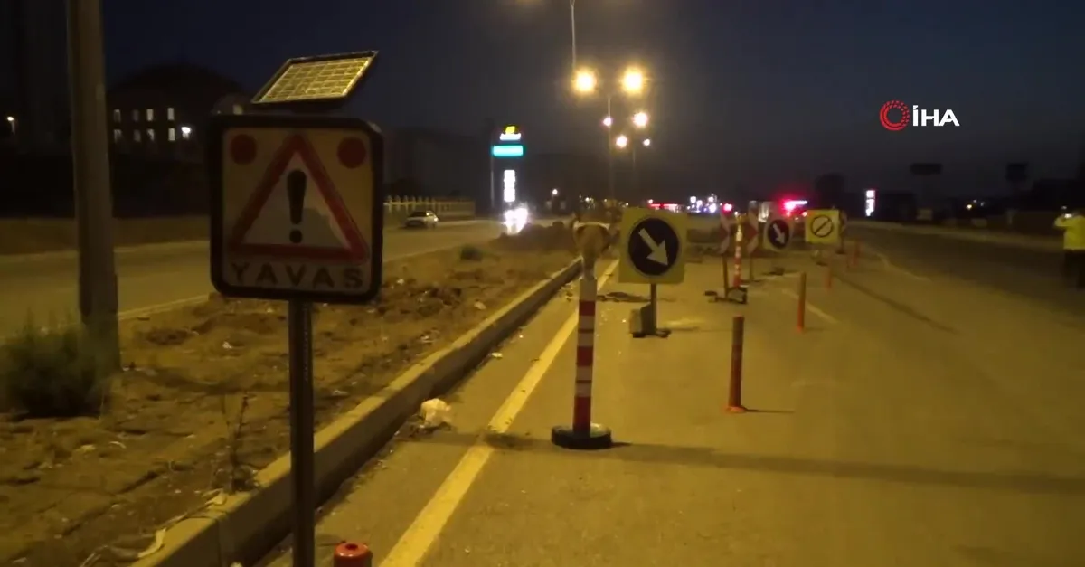 Kahramanmaraş'ta feci kaza! Ayağı kırıldı...