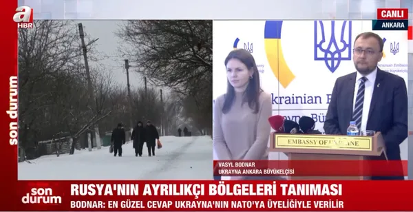 Son dakika: Ukrayna Ankara Büyükelçisi Vasyl Bodnar’dan flaş açıklama