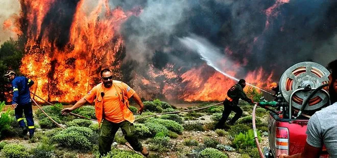 Yunanistan’daki büyük yangının nedeni belli oldu