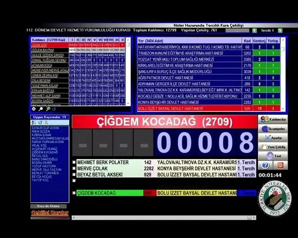 SAĞLIK BAKANLIĞI DHY KURA SONUCU 2023! 13 Eylül 2023 DHY 112. dönem atama kura çekimi sonuçları nihai isim listesi!