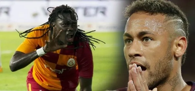 Galatasaray’ın yeni yıldızı Gomis, Neymar’ı solladı