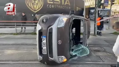 Kabataş-Bağcılar Tramvay Hattı’nda kaza