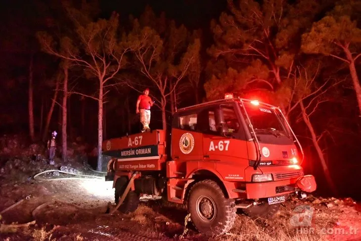 Yangın 2 gündür devam ediyor! 50 ev tahliye edildi üs bölgesi boşaltılıyor! Bakan Pakdemir’li anons etti