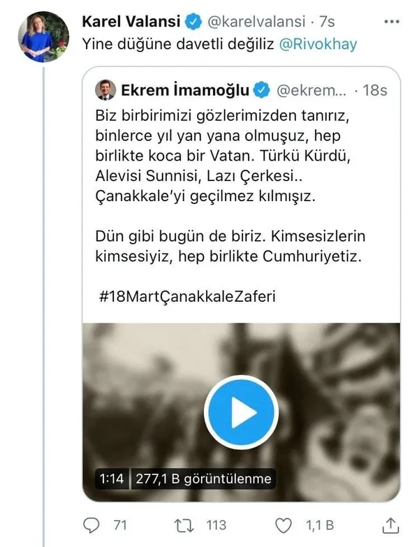 Ekrem İmamoğlu’ndan iki farklı tavır: Gazi yakınına tehdit! Şalom Gazetesi’nin yazarı Karel Valansi’ye "özür" - 2