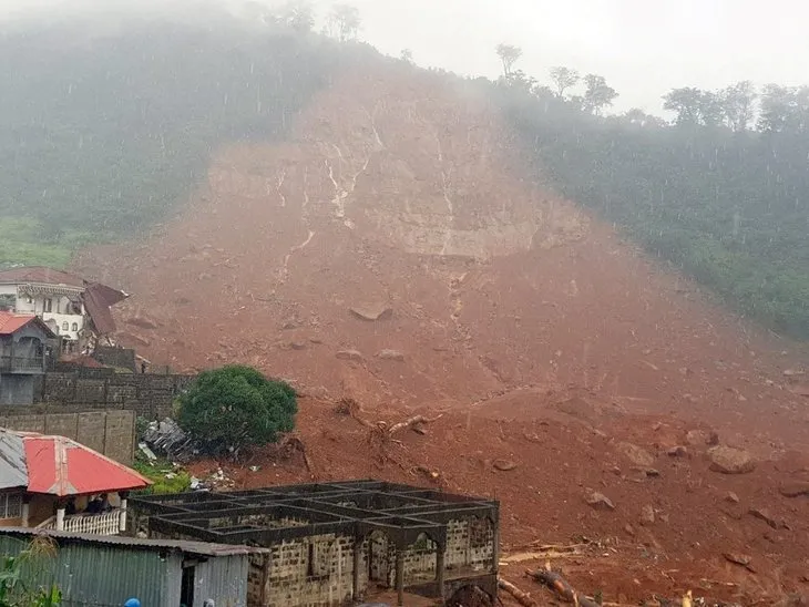 Sierra Leone’de toprak kayması! Çok sayıda ölü var