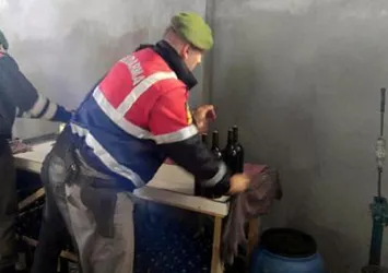 Tekirdağ'da 84 ton sahte içki ele geçirildi